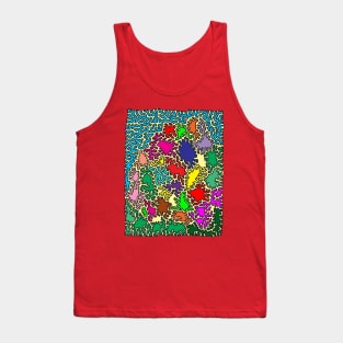 Dancing Amoebas - No Transparency Tank Top